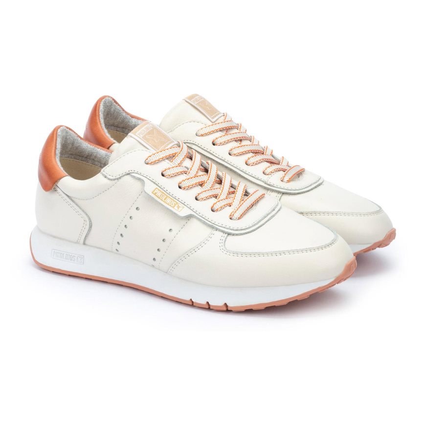 Women's Pikolinos BARCELONA Sneakers White | NZ V1583A9